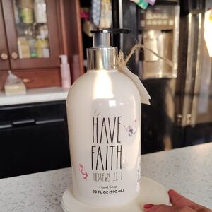 Rae Dunn 'Have Faith' Hand Soap